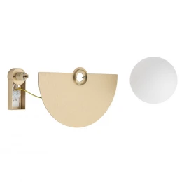 Настенный светильник Nowodvorski Серия Saturn S (Сатурн S) Цвет Brushed gold (Матовое золото) арт. 12598