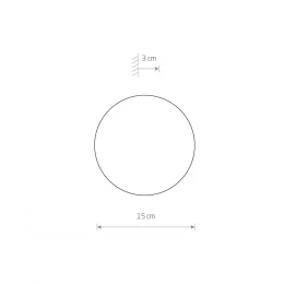 Настенный светильник Nowodvorski Ring Led S Black 7634