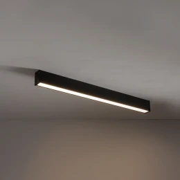 Уличный настенно-потолочный светильник Nowodvorski Outline Led M Black 11361