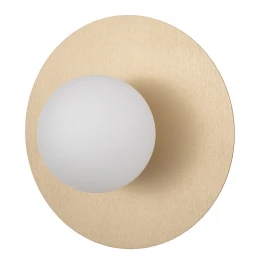 Настенный светильник Nowodvorski Серия Saturn M (Сатурн М) Цвет Brushed gold (Матовое золото) арт. 12604