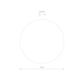 Настенный светильник Nowodvorski Ring Led S Gold 10280