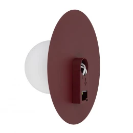 Настенный светильник Nowodvorski Серия Saturn M (Сатурн М) Цвет Burgundy (Бургундия) арт. 12441