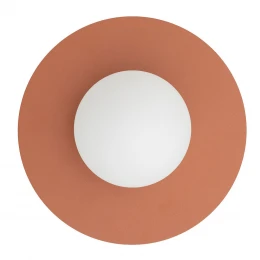 Настенный светильник Nowodvorski Серия Saturn M (Сатурн М) Цвет Terracotta (Терракот) арт. 12437