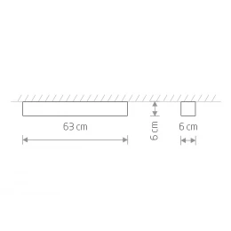 Потолочный cветильник Nowodvorski Soft Ceiling Led 60x6 White 7540