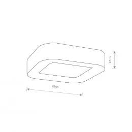 Бра Crystal Lux TREVI AP2 BRASS