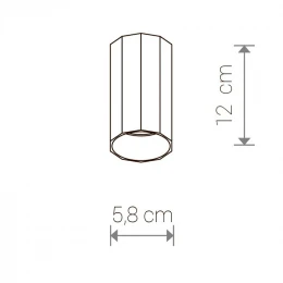 Бра Crystal Lux RUDOLFO AP2 BRASS