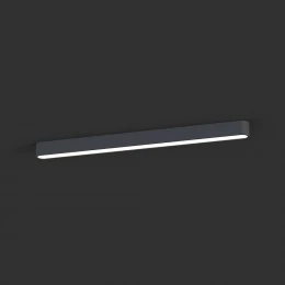 Потолочный cветильник Nowodvorski Soft Ceiling Led 90x6 Graphite 7533