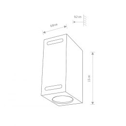 Светильник подвесной Crystal Lux BOX SP1 CHROME/SMOKE