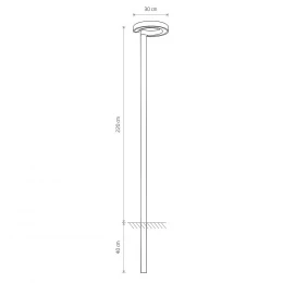 Светильник подвесной Crystal Lux AMIGO SP LED BLACK