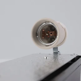 Светильник подвесной Crystal Lux BOX SP1 GOLD/AMBER
