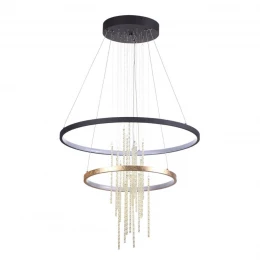 3901/63L L-VISION ODL20 521 золотистый/стекло/металл Подвесной светильник LED 4000K 63W 220V MONICA