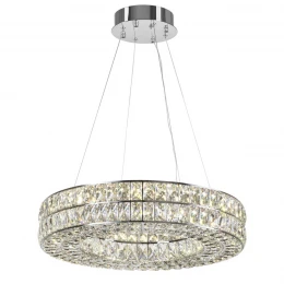 4927/52L L-VISION ODL24 583 хром/металл/хрусталь Люстра LED 52W 4000K 2971Лм PANTA