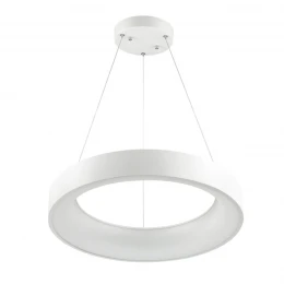 4066/50L L-VISION ODL19 000 белый/серый Люстра с ДУ LED 50W 220V SOLE