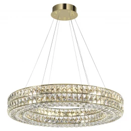 4926/85L L-VISION ODL24 581 золото/металл/хрусталь Люстра LED 85W 4000K 5074Лм PANTA