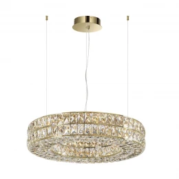 4926/52L L-VISION ODL24 581 золото/металл/хрусталь Люстра LED 52W 4000K 2971Лм PANTA