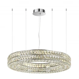 4927/52L L-VISION ODL24 583 хром/металл/хрусталь Люстра LED 52W 4000K 2971Лм PANTA