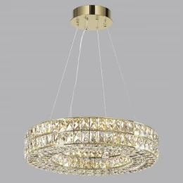 4926/52L L-VISION ODL24 581 золото/металл/хрусталь Люстра LED 52W 4000K 2971Лм PANTA