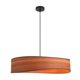 8421/6A MODERNI черный/коричневый,  металл/ПВХ Подвес E14 6*40W 220V LAGOMA