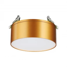 358754 SPOT NT21 449 матовое золото Светильник встраиваемый светодиодный IP20 LED 24W 4000K 2100Лм 100-265V PROMETA