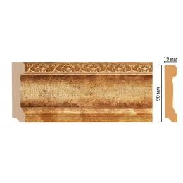 Плинтус напольный DECOMASTER 166-126 (90*19*2400мм)
