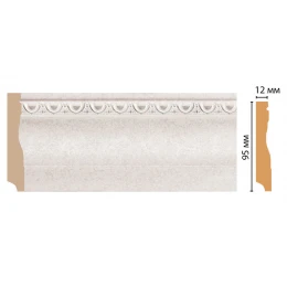 Плинтус напольный DECOMASTER 153-19D (95*12*2400 мм)