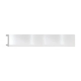 Плинтус напольный DECOMASTER D235-114 (80*17*2400мм) белый глянец