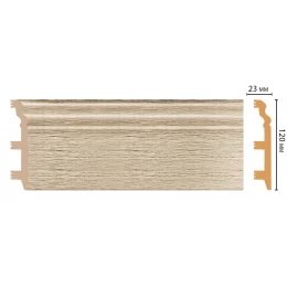 Плинтус напольный DECOMASTER D233-72ДМ (120*23*2400 мм)