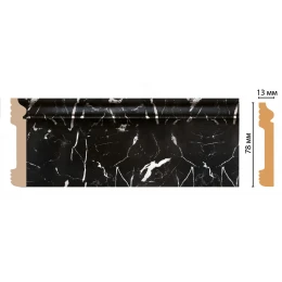 Плинтус напольный DECOMASTER D005-78ДМ (79*13*2400мм)