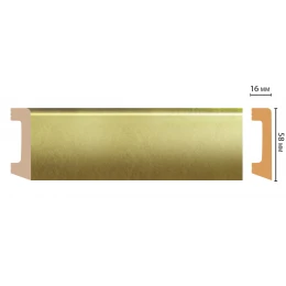 Плинтус напольный DECOMASTER D234-374ДМ (58*16*2400 мм)