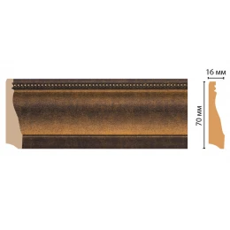 Плинтус напольный DECOMASTER 193-56 (70*16*2400мм)