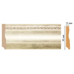 Плинтус напольный DECOMASTER 153-937 ДМ (95*12*2400 мм)