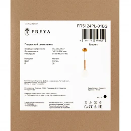 Подвесной светильник Freya FR5124PL-01BS