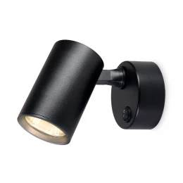 TA1292 BK черный GU10 max 12W 87*55*138