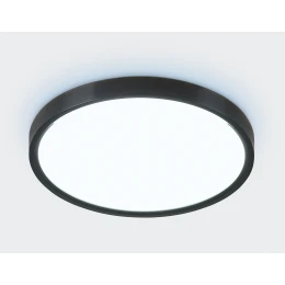 FZ3050 BK черный IP44 24W+10W 6400+6400К D300*40 (Без ПДУ)