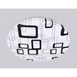FZ1044 WH/BK белый/черный 30W 6400K D370*55 (Без ПДУ)