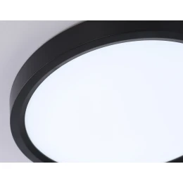 FZ1902 BK черный IP54 13W 3000K-6500K CCT-переключатель D230*25 (Без ПДУ)