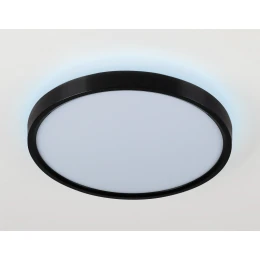FZ3050 BK черный IP44 24W+10W 6400+6400К D300*40 (Без ПДУ)