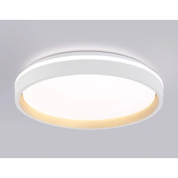 FZ607 WH/GD белый/золото IP20 66W 3000K-6500K+RGB D490*85 (ПДУ ИК)