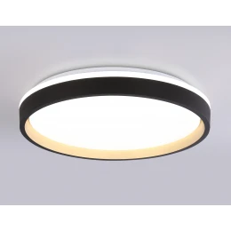 FZ610 BK/GD черный/золото IP20 66W 3000K-6500K+RGB D490*85 (ПДУ ИК)