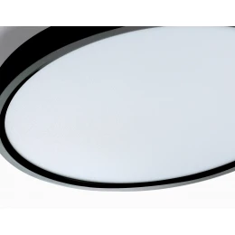 FZ3055 BK черный IP44 33W+10W 6400+6400К D370*40 (Без ПДУ)