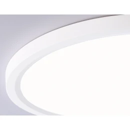 FZ1905 WH белый IP54 26W 3000K-6500K CCT-переключатель D370*25 (Без ПДУ)