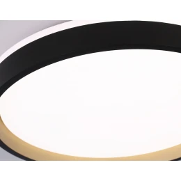 FZ610 BK/GD черный/золото IP20 66W 3000K-6500K+RGB D490*85 (ПДУ ИК)