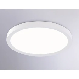 FZ1903 WH белый IP54 20W 3000K-6500K CCT-переключатель D300*25 (Без ПДУ)