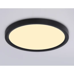 FZ1904 BK черный IP54 20W 3000K-6500K CCT-переключатель D300*25 (Без ПДУ)