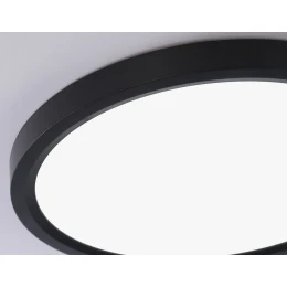 FZ1904 BK черный IP54 20W 3000K-6500K CCT-переключатель D300*25 (Без ПДУ)