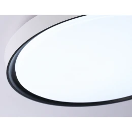 FZ1247 WH/BK белый/черный IP54 20W 5000K D300*60 (Без ПДУ)