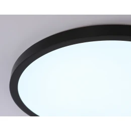 FZ1957 BK черный IP54 26W 5000K D370*15 (Без ПДУ)