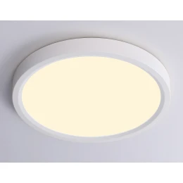 FZ1901 WH белый IP54 13W 3000K-6500K CCT-переключатель D230*25 (Без ПДУ)