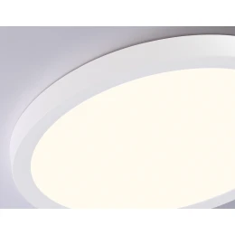 FZ1903 WH белый IP54 20W 3000K-6500K CCT-переключатель D300*25 (Без ПДУ)