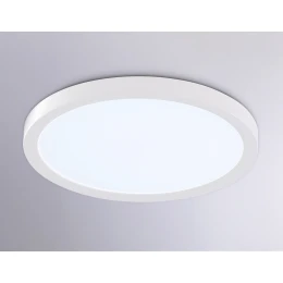 FZ1903 WH белый IP54 20W 3000K-6500K CCT-переключатель D300*25 (Без ПДУ)